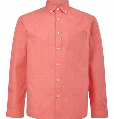 Bhs Stone Rose Plain Shirt, Pale Pink BR51P17ERED