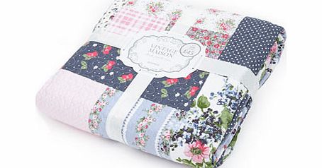Bhs Strawberry patchwork bedspread, multi 1854949530