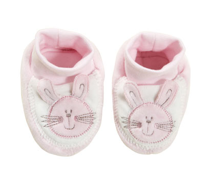 bhs Super soft bunny booties