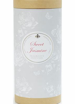 Bhs Sweet jasmine 150ml vintage diffuser, white
