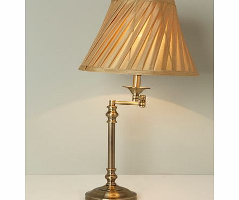 Swing Arm Table Lamp, antique brass 9729704473