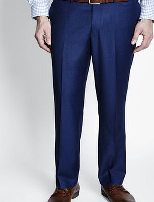 Bhs Tailored Blue 3 Piece Trousers, Blue BR64T05GBLU
