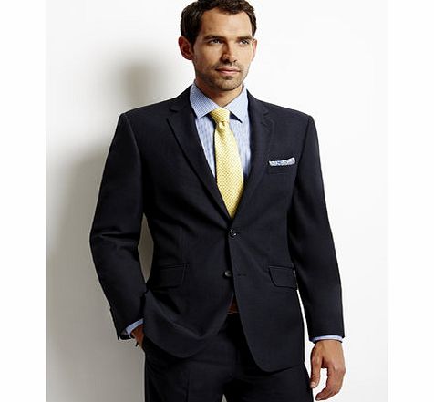 Tailored Navy Puppytooth Jacket, Blue BR64T01FNVY
