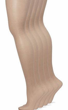 Bhs Taupe 5 Pairs of Outstanding Value 20 Denier