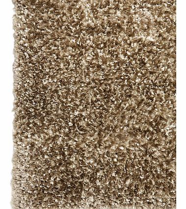 Bhs Taupe Lustrous Ribbon Yarn Rug 140x200cm, taupe