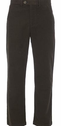 Bhs Taupe Moleskin Chinos, Cream BR58M01FNAT