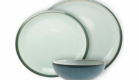 Bhs Teal Denby everyday 12 piece dinnerset, Teal