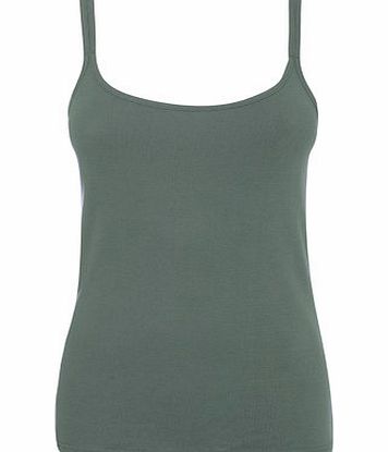 Bhs Teal Double Strap Cami, teal 2424023201