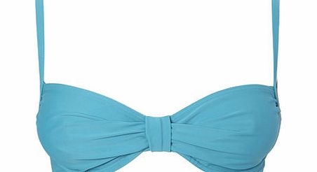 Bhs Teal Great Value Underwired Bikini Top, Soft