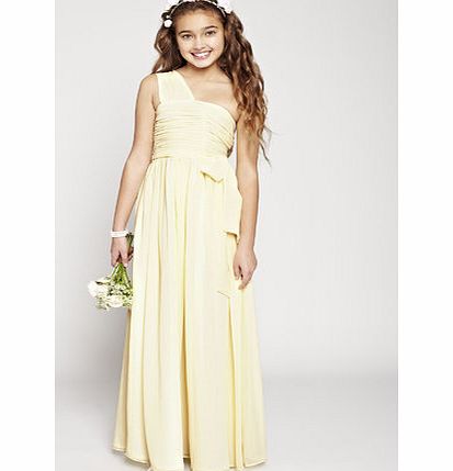 Bhs Teen Lemon One Shoulder Dress, lemon 6505329182