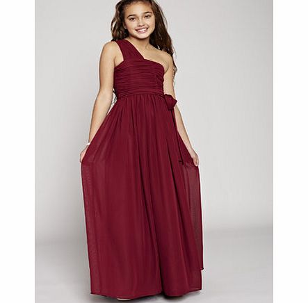 Bhs Teen Merlot One Shoulder Dress, merlot 6505259472