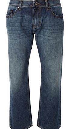 Bhs Trait Vintage Relaxed Fit Jeans, Blue BR59F01EBLU