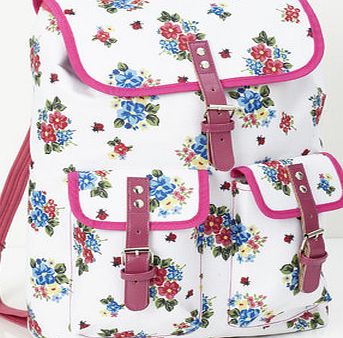Bhs Vintage Floral coolbag rucksack, multi 9578899530