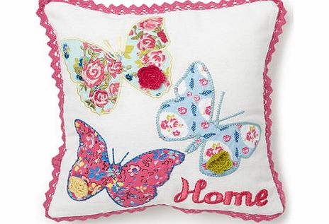 Bhs Vintage mini butterfly cushion, pink 1867090528