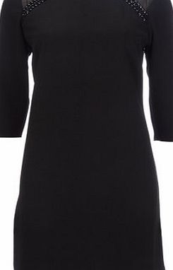 Bhs Wallis Petite Black Crepe Dress, black 12032548513