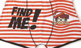 Bhs Wheres Wally Trunks, Red BR60N07FRED