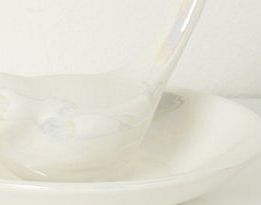 Bhs White Bird Ring Holder, white 30927020306