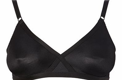 Bhs White/ Black 2 Pack Cross Over Non-Wired Bra,