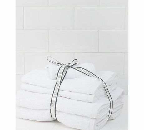 Bhs White Egyptian towel bale, white 1943420306