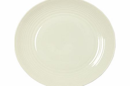 Bhs White Gordon Ramsay maze dinner plate by Royal