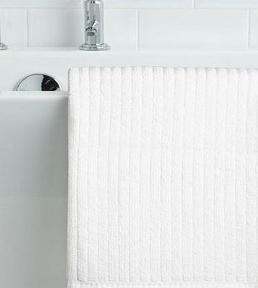 Bhs White Graccioza Luxury Riviera Hand Towel, white