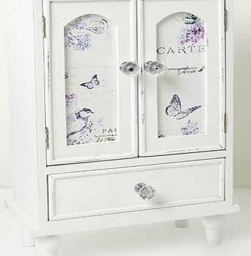 Bhs White Jewellery Cabinet, white 30927290001