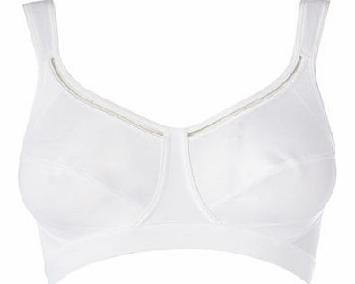 Bhs White Maximum Support Sports Bra, white 2303130306
