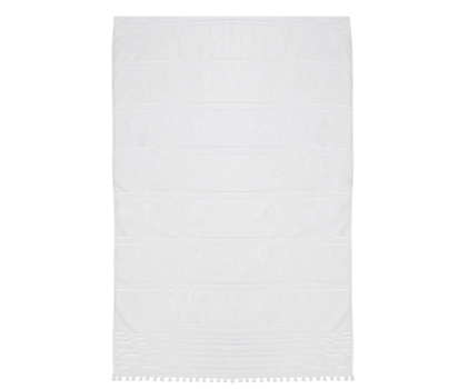 bhs White pom-pom bath sheet