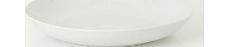 Bhs White Round Pasta Bowl, white 9531560306