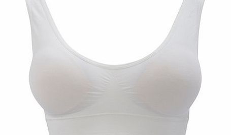 Bhs White Seamfree Shaper Bra, white 2304340306