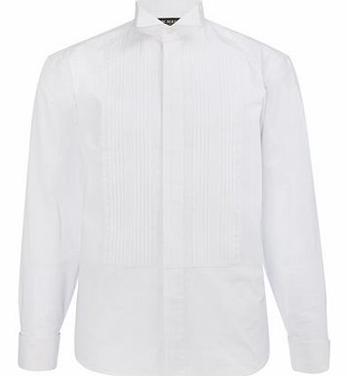 White Shirt and Bow Tie Set, White BR66D02DWHT