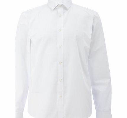 Bhs White Slim Fit Shirt, White BR66L03GWHT