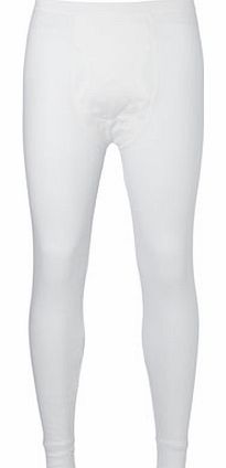 Bhs White Thermal Long Johns, White BR60M03DWHT