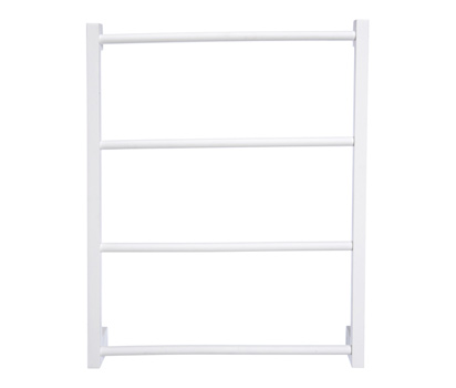White towel ladder