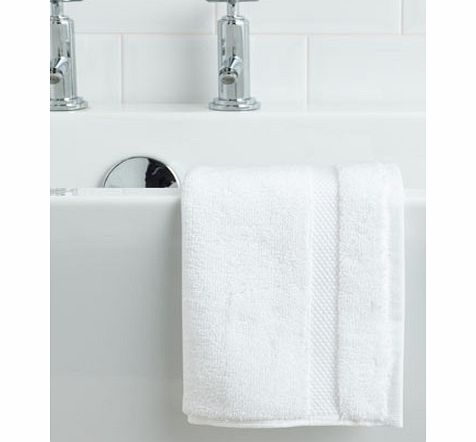Bhs White Ultimate Hotel face cloth, white 1927440306