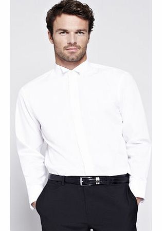 Bhs White Wedding Shirt Regular, White BR66W03EWHT