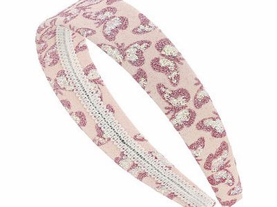 Bhs Wide Butterfly Headband, pale pink 12171663511