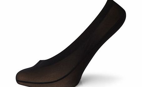 Womens Black 1 Pair Luxury Shoe Liners, black