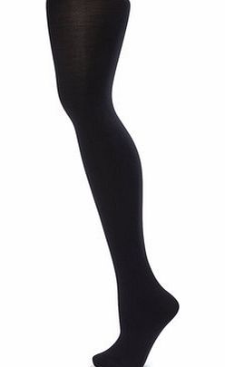Bhs Womens Black 1 Pair of 100 Denier Velvet Matt