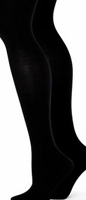 Bhs Womens Black 3 Pack of 40 Denier Opaque Tights,