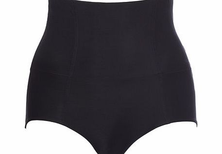 Bhs Womens Black Belly Buster Shaping Brief, black