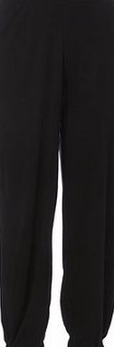 Bhs Womens Black Great Value Jersey Harem Pant,
