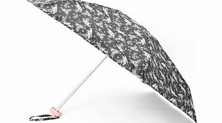 Bhs Womens Black Multi Penguin Mini Flat Umbrella,
