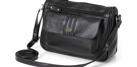 Bhs Womens Black Oval Plaque Toaster Organiser Bag,