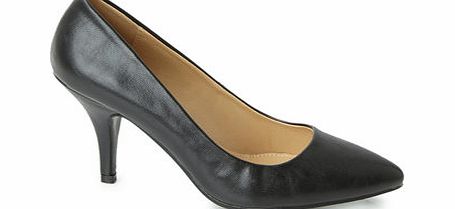 Bhs Womens Black Point Court Shoes, black 2844188513