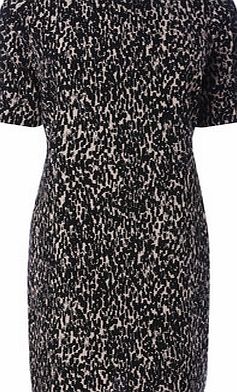 Bhs Womens Blushed shadow print crepe lace sleeved
