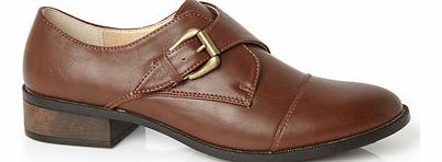 Bhs Womens Brown Monk Shoes, brown 2842820481