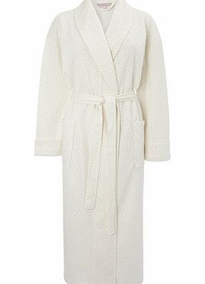 Bhs Womens Cream Multi Quilted Diamond Shawl Collar