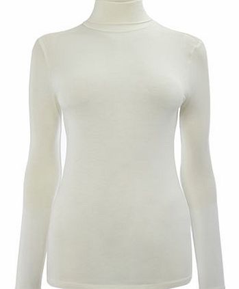 Bhs Womens Cream Super Soft Heat Generating Thermal