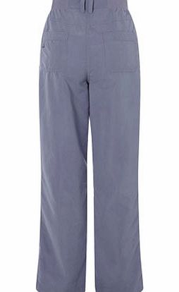 Bhs Womens Grey/Blue Leisure Trousers, grey/blue